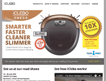Tablet Screenshot of iclebo.com.sg
